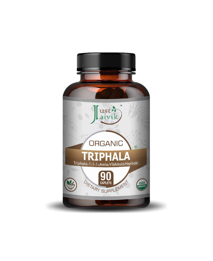 Organic Triphala Caplet - 750mg, 90 count - Health N Wellness Shop