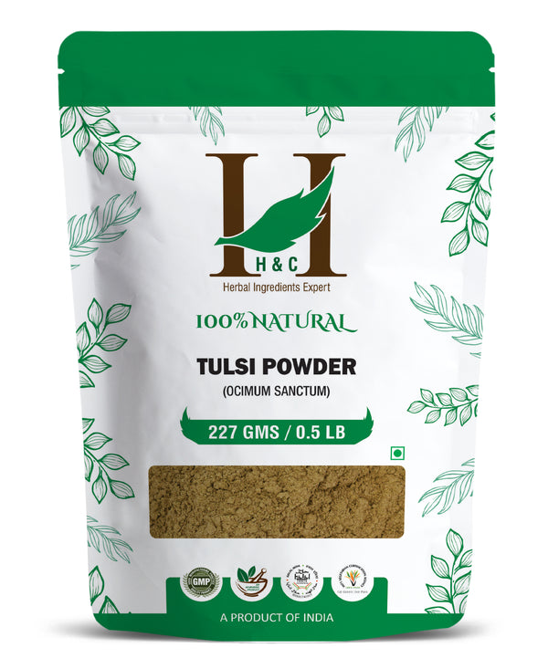 Natural Tulsi Leaves  (Ocimum Sanctum/Holy Basil) Powder - 227gm