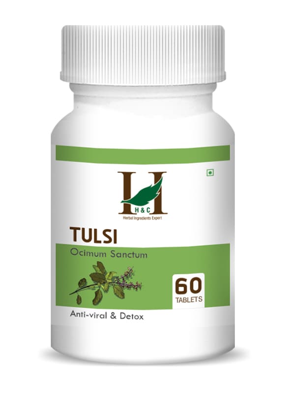 Tulsi Tablet - 350mg , 60 Count