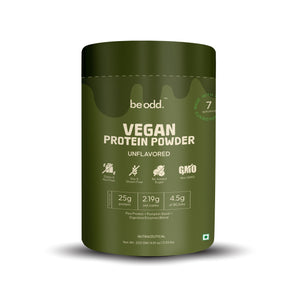 Be Odd Vegan Protein Powder Unflavored - 250gm.