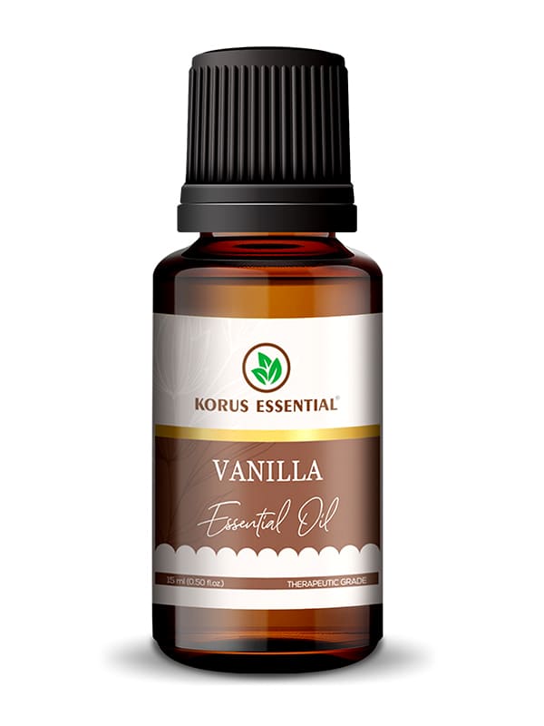 Vanilla Essential Oil - 15ml By Korus Essential