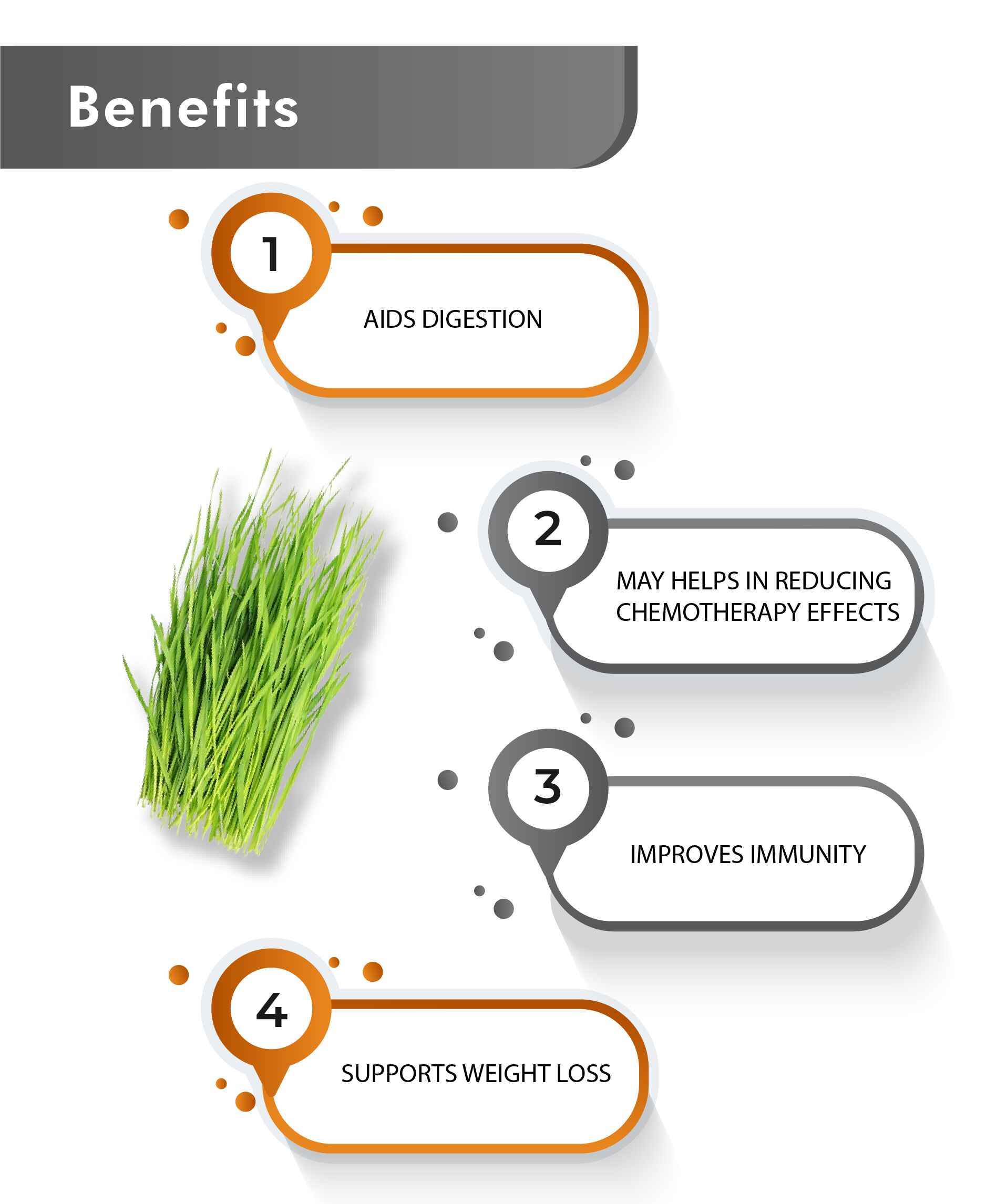 Wheatgrass superfood organic health caplets for digestion and skin