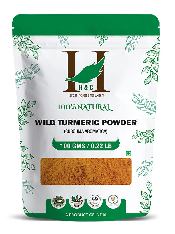Natural Wild Turmeric Powder - 100gm