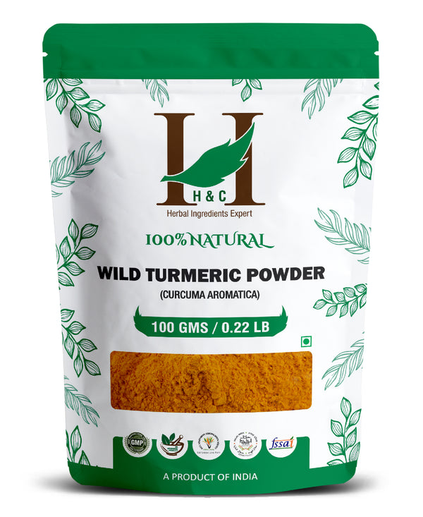 Natural Wild Turmeric Powder - 100gm