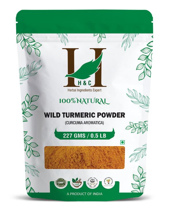 Natural Wild Turmeric Powder - 227gm