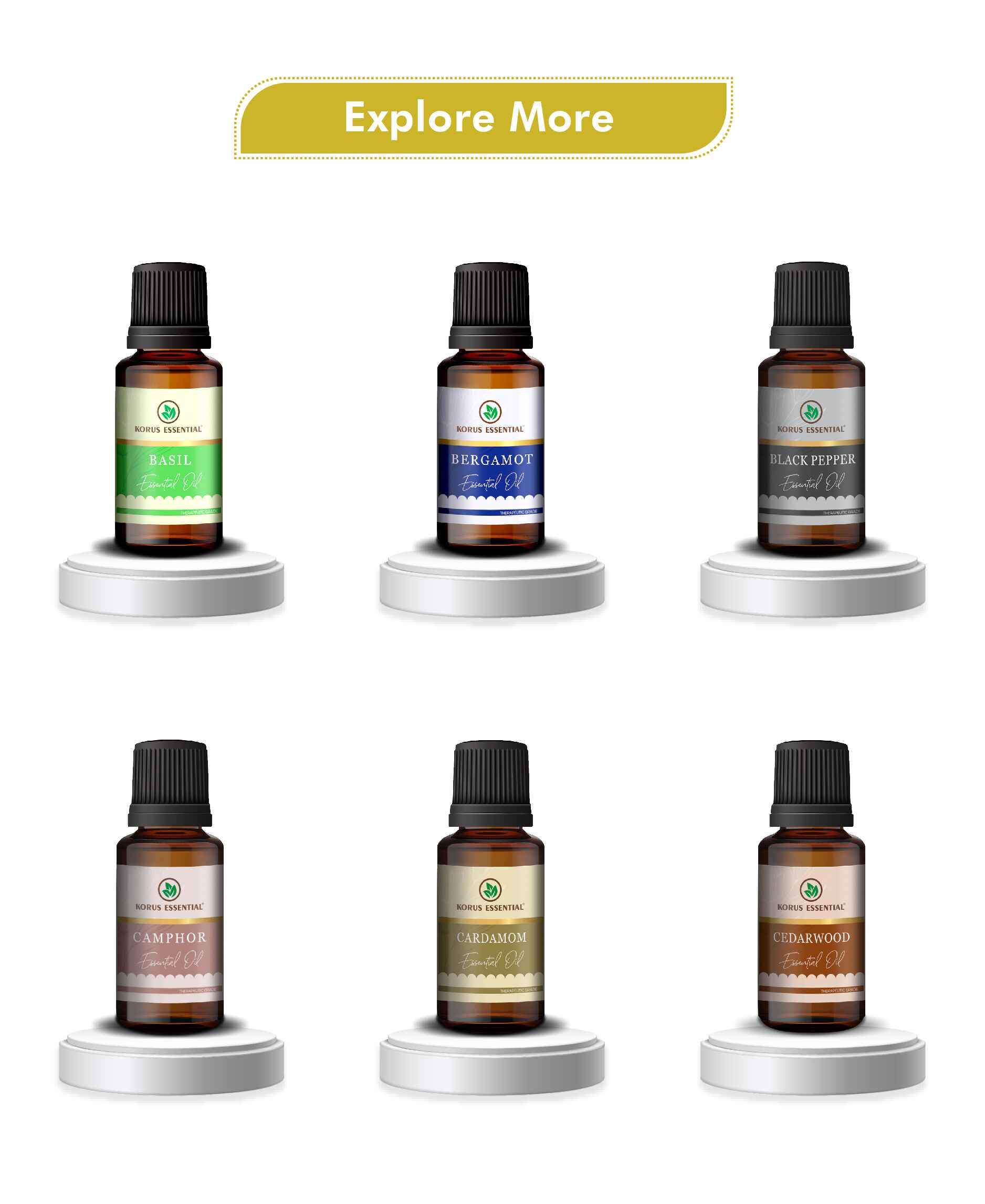 Korus Essential Ylang Ylang Oil - 15ml (Pack of 2).