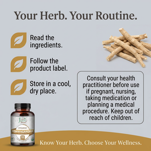 Ashwagandha routine and precautions