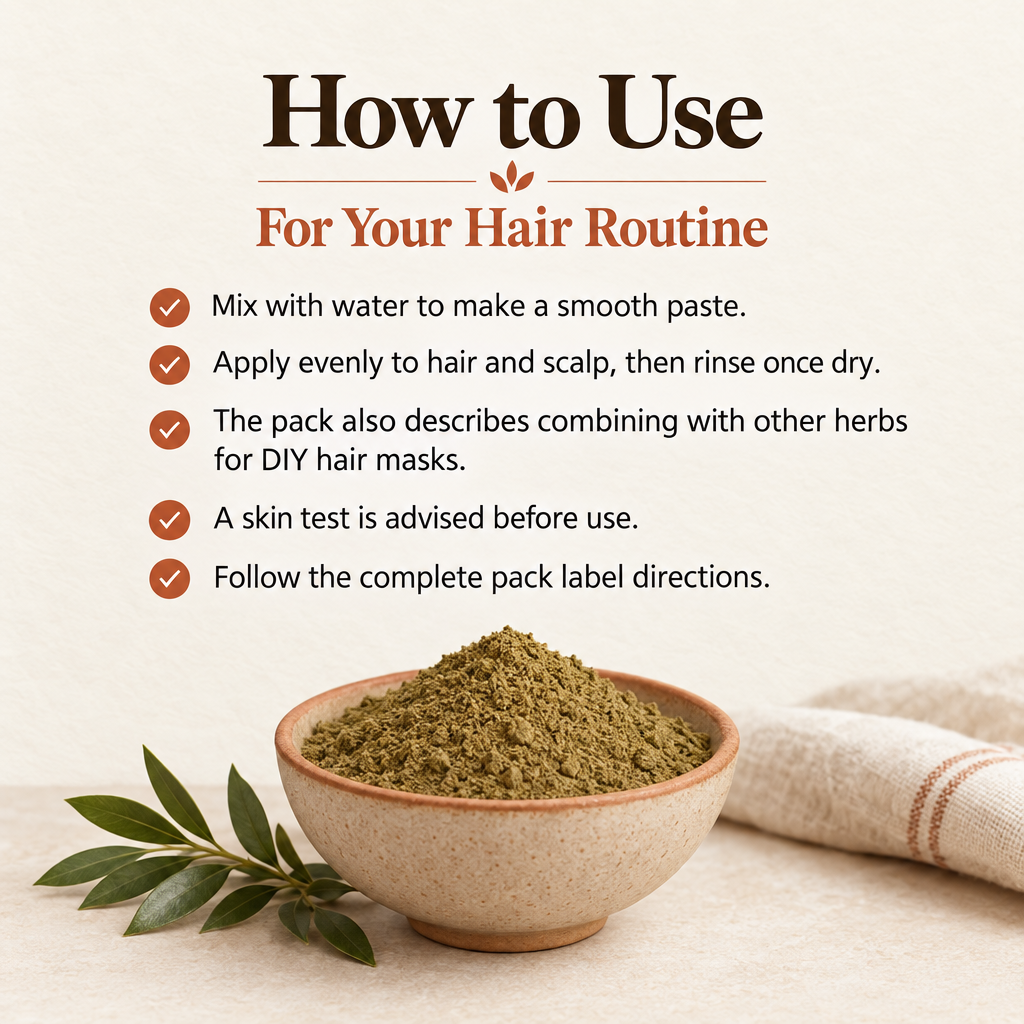 Bhringraj hair routine