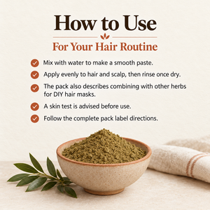 Bhringraj hair routine