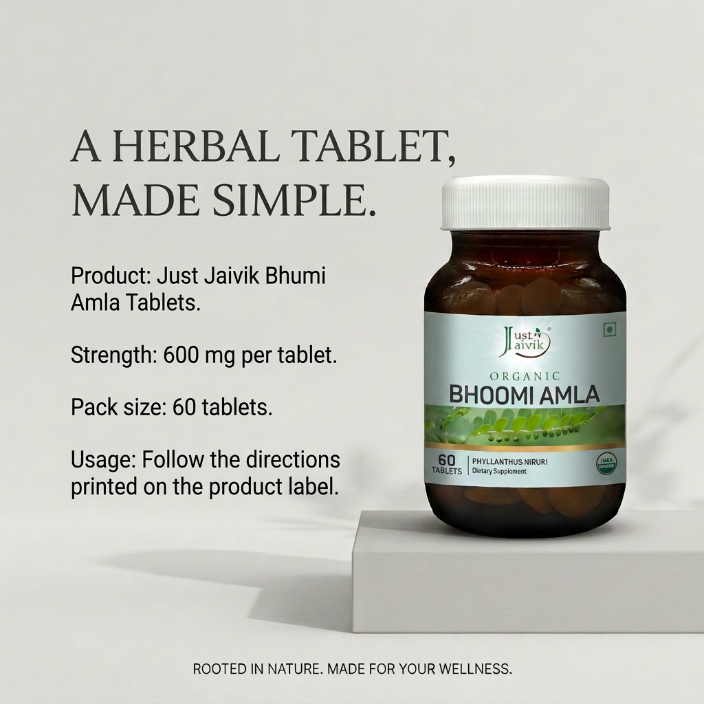 Bhumi Amla light-grey product information card