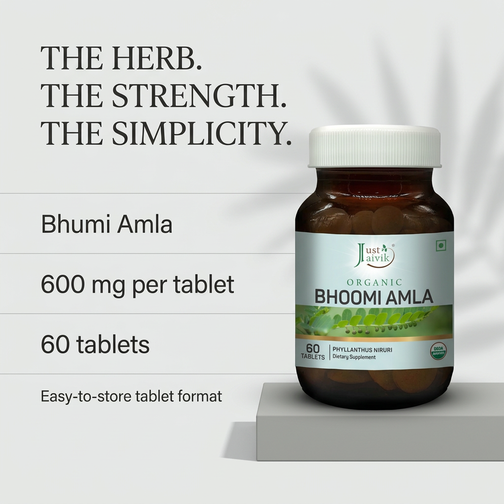 Bhumi Amla light-grey strength and pack-count card