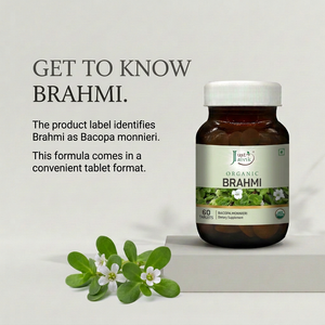 Brahmi botanical card with corrected punctuation