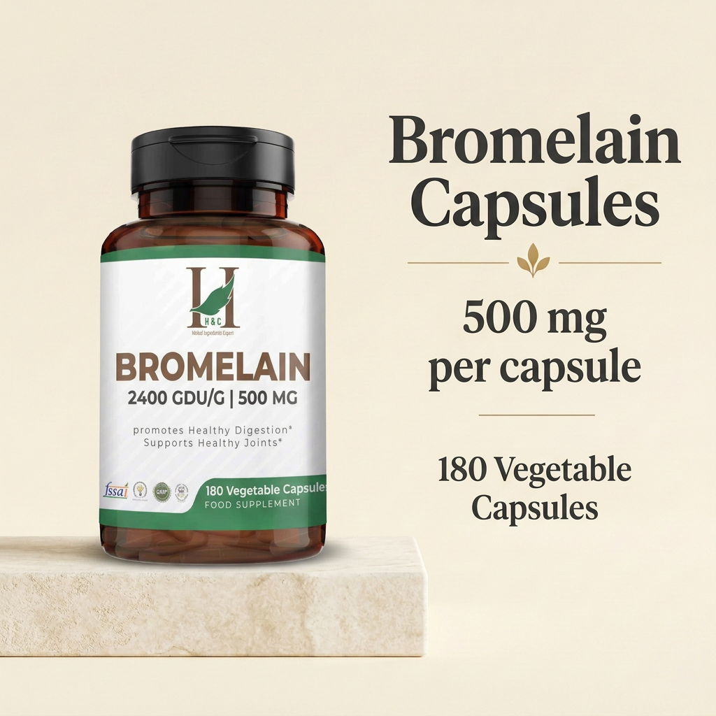 Bromelain capsules 1