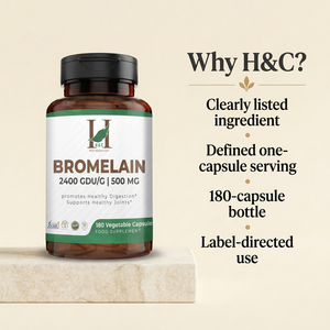 Bromelain capsules 3