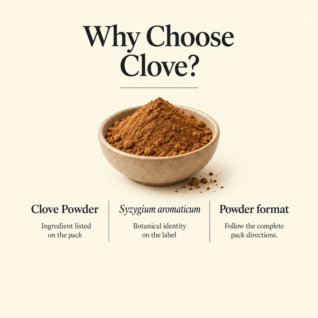 Corrected Clove highlights