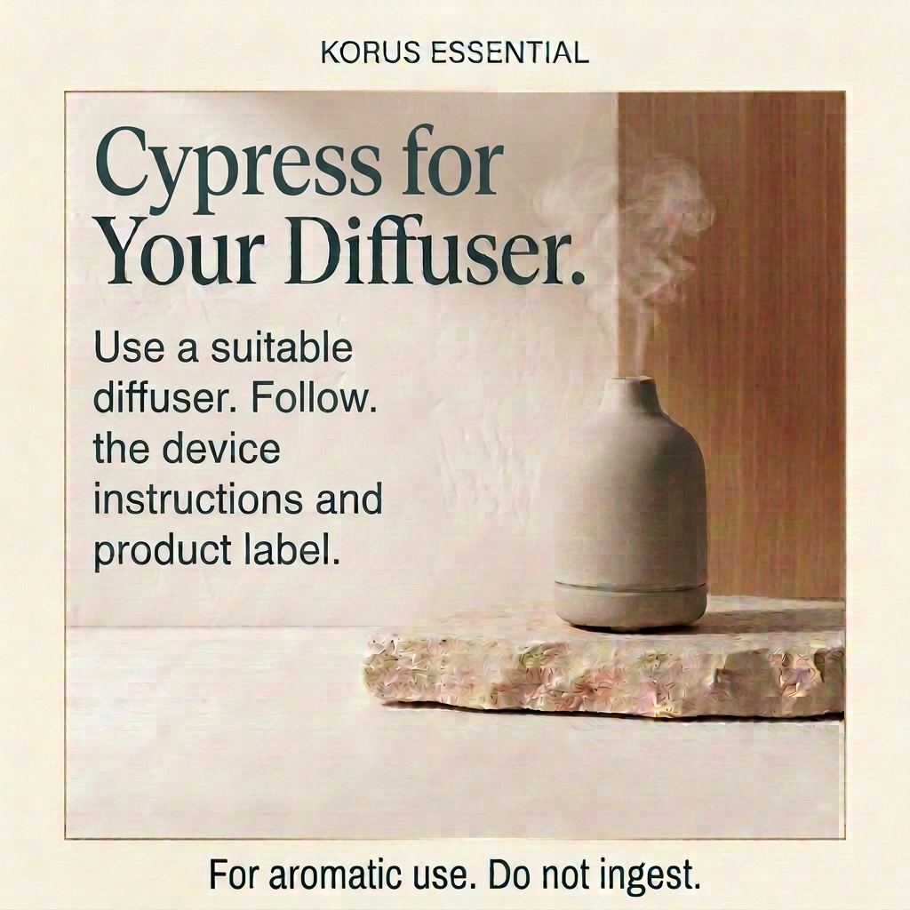Cypress diffuser use