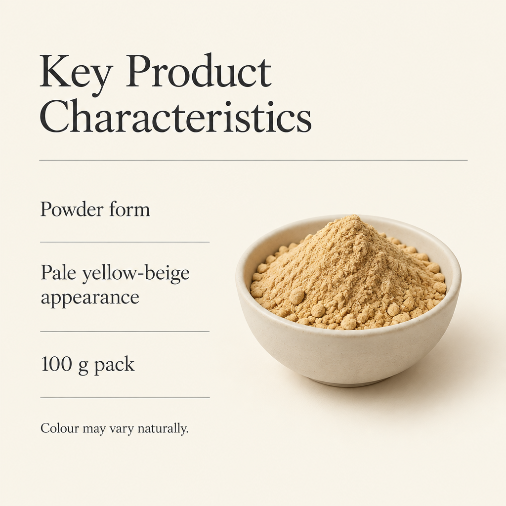 Fenugreek Powder characteristics