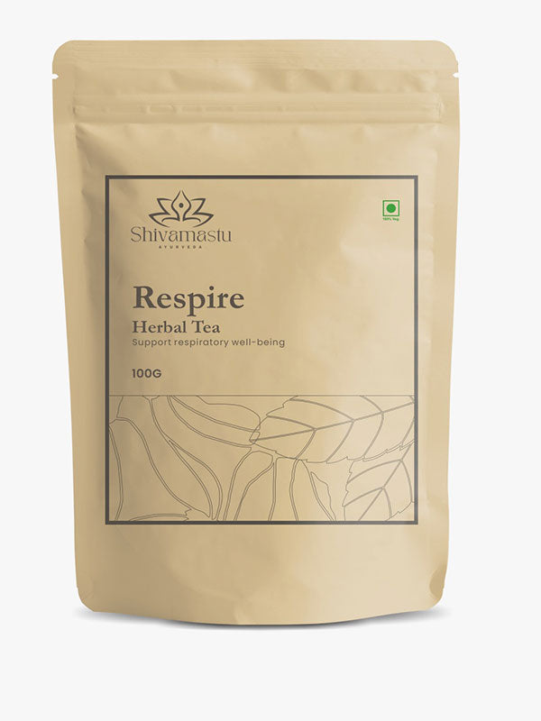 Respire Herbal Tea - 100 gm By Shivamastu Ayurveda