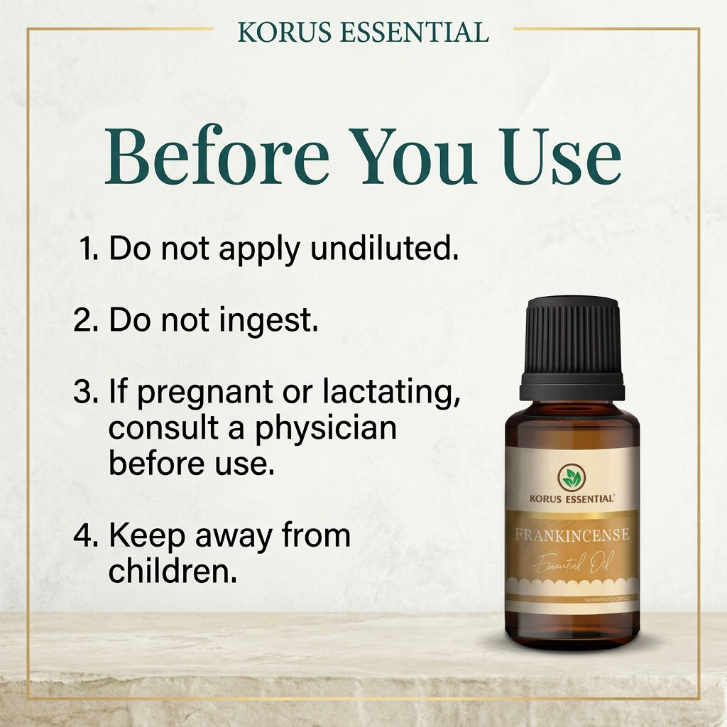 Frankincense precautions