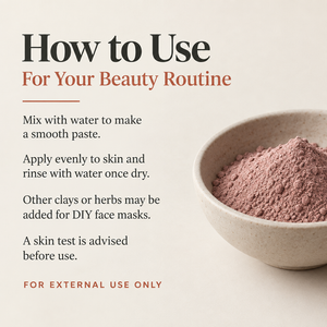 French Pink Clay beauty routine
