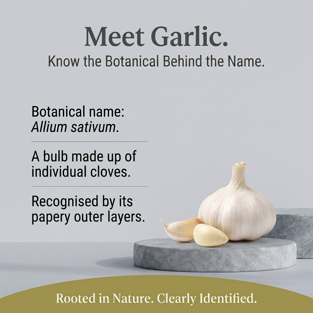 Garlic botanical spotlight