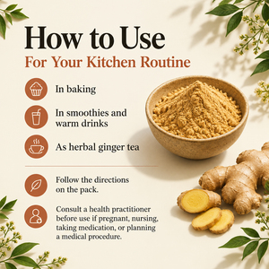 Ginger kitchen routine