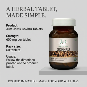 Gokhru light-grey information card