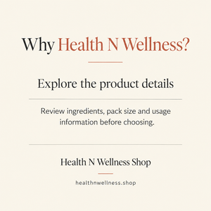 Health N Wellness information card