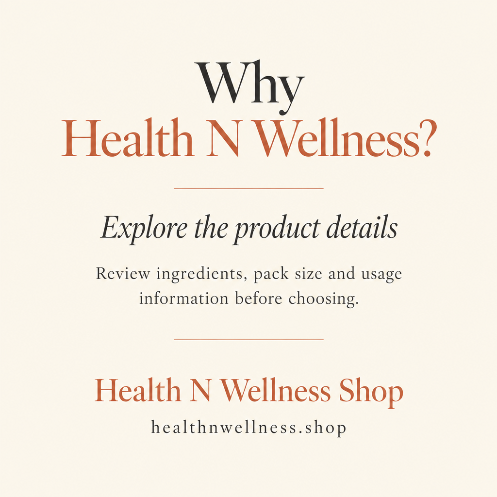 Health N Wellness information