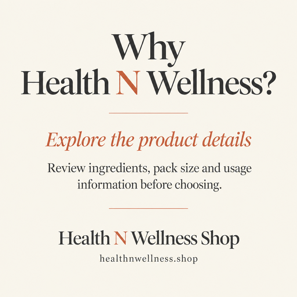 Health N Wellness information