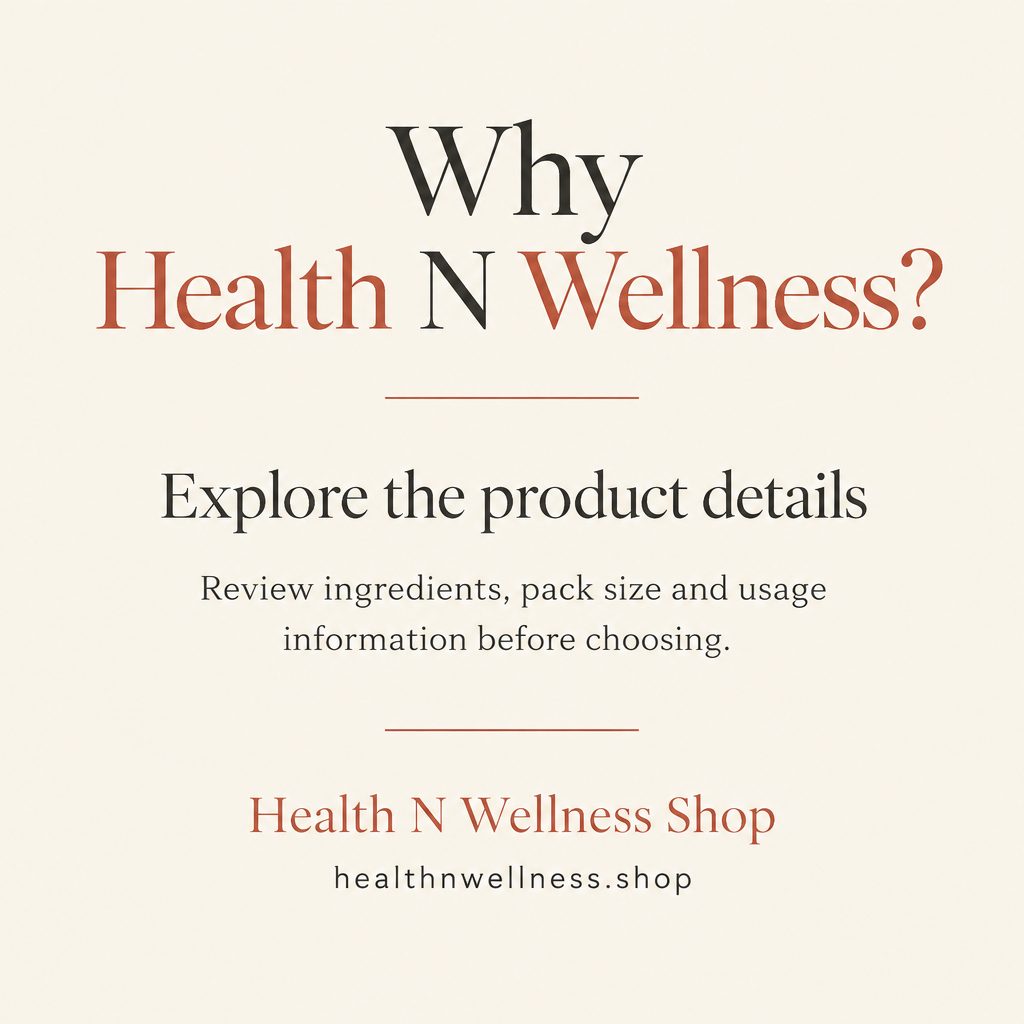 Health N Wellness information