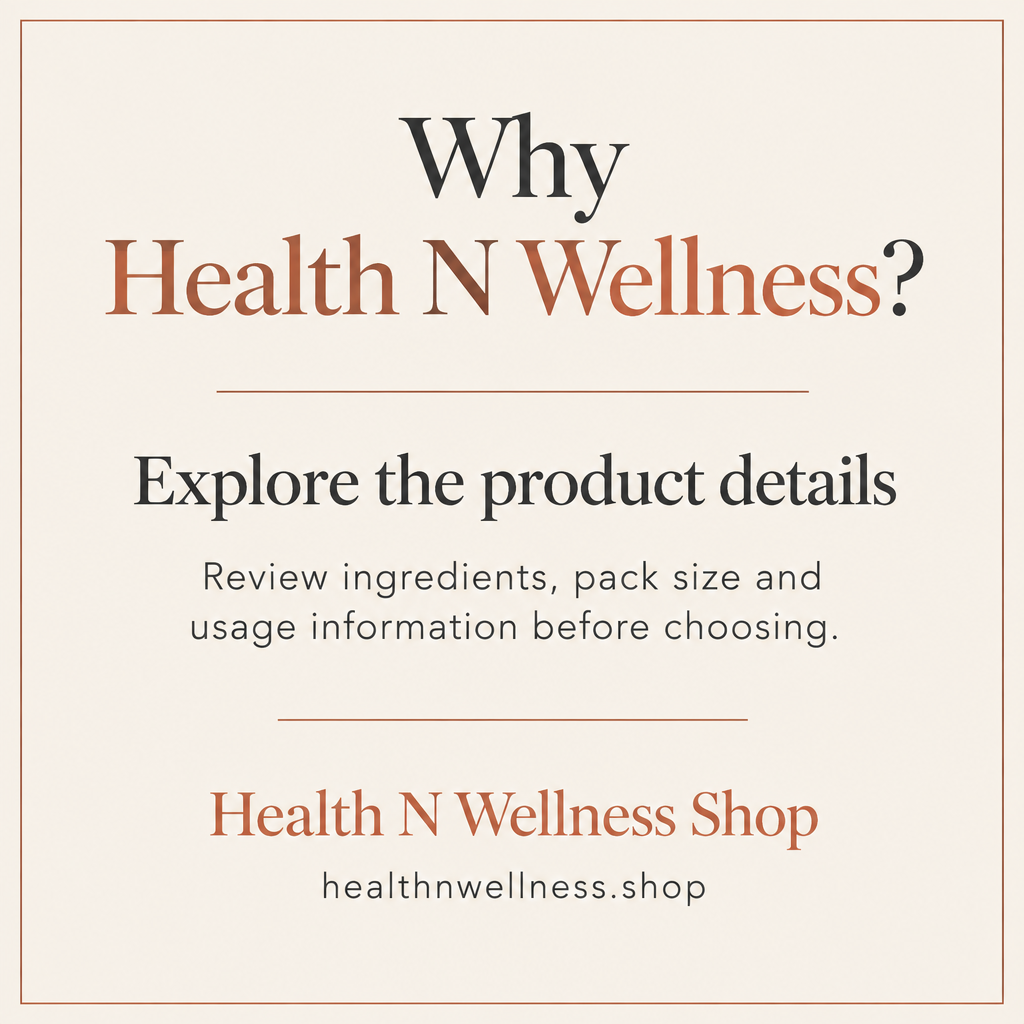 Health N Wellness information