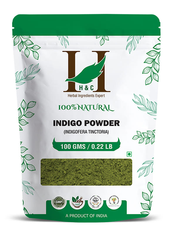 Natural Indigo Powder / Indigofera Tinctoria - 100gm
