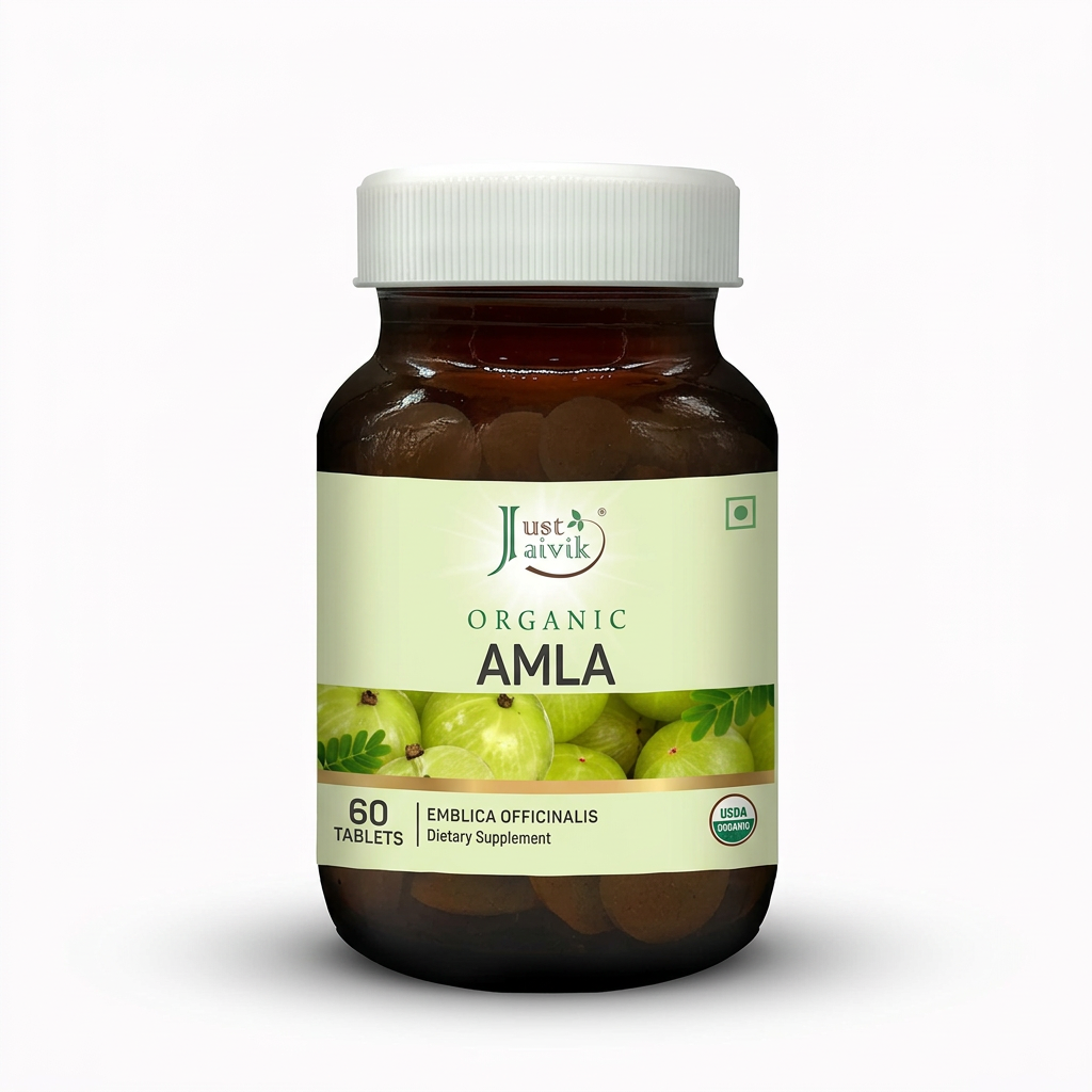 Just Jaivik Amla Tablets product hero