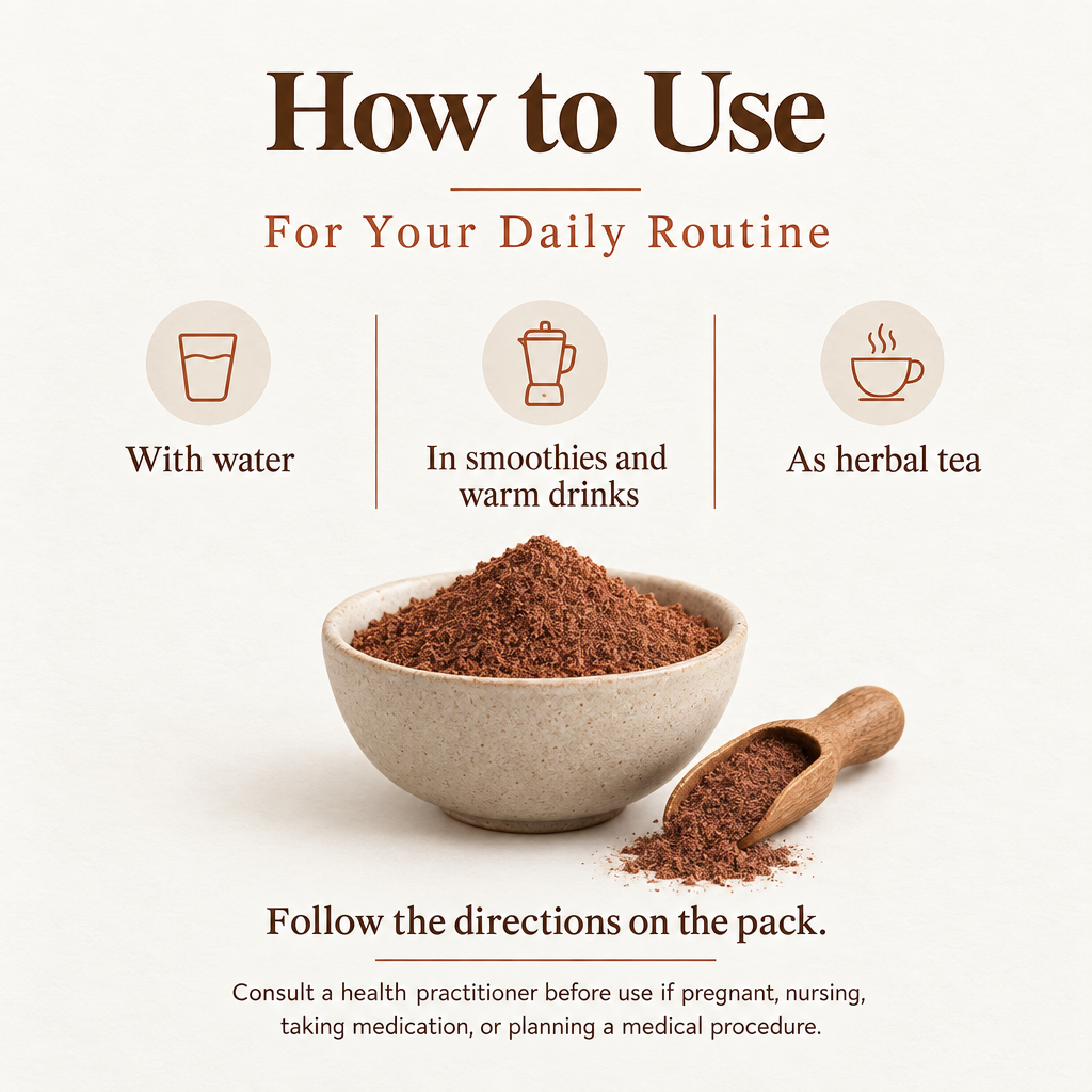 Manjistha daily routine and directions