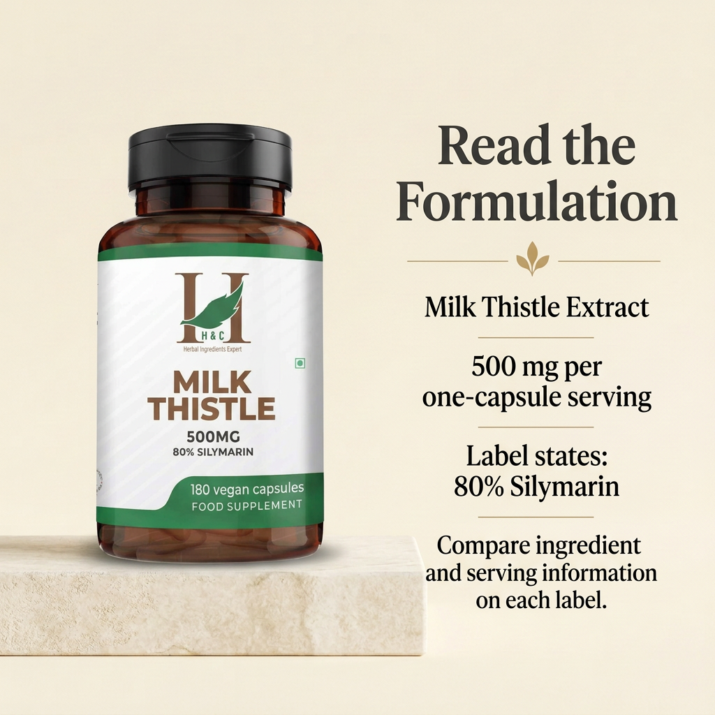 Milk Thistle capsules 9