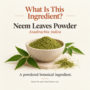 Neem ingredient introduction