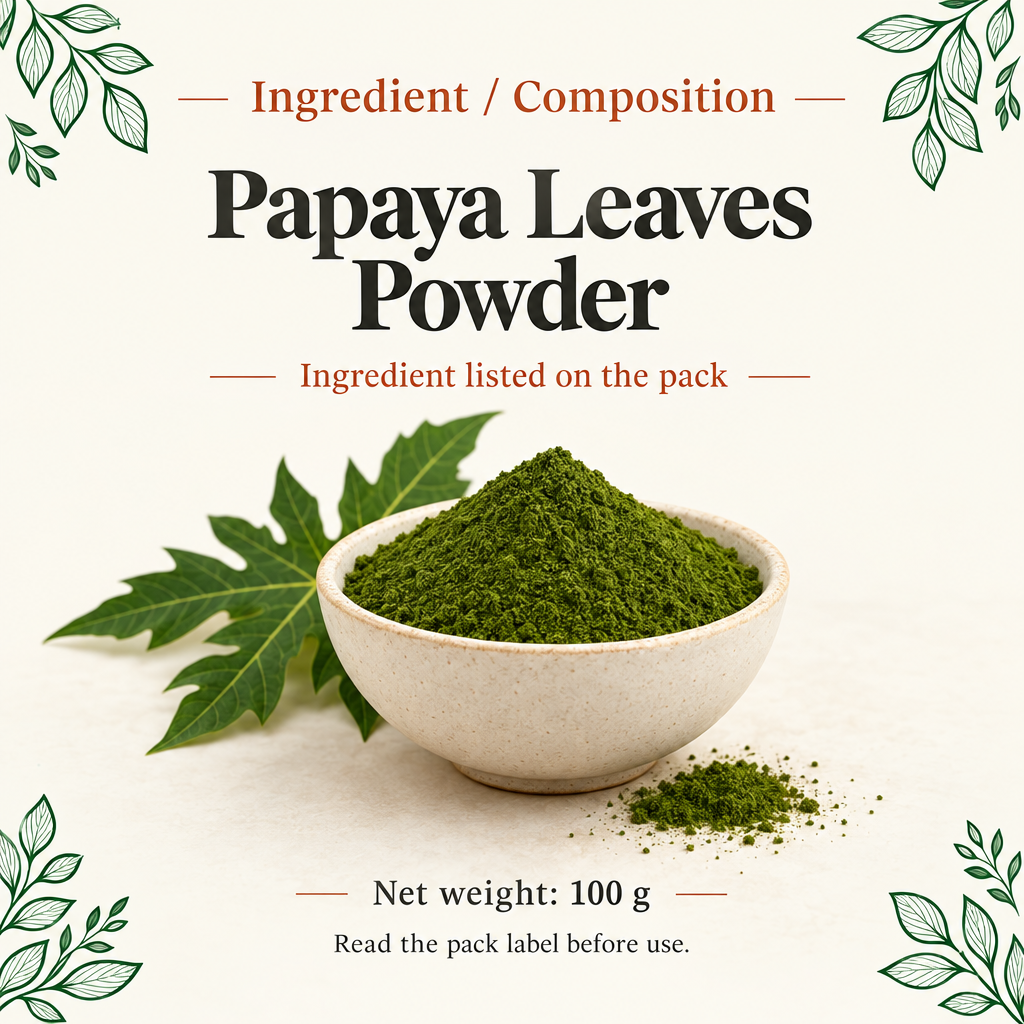 Papaya Leaves composition
