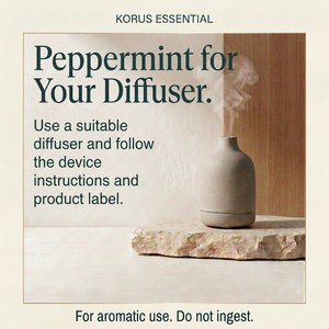 Peppermint diffuser use