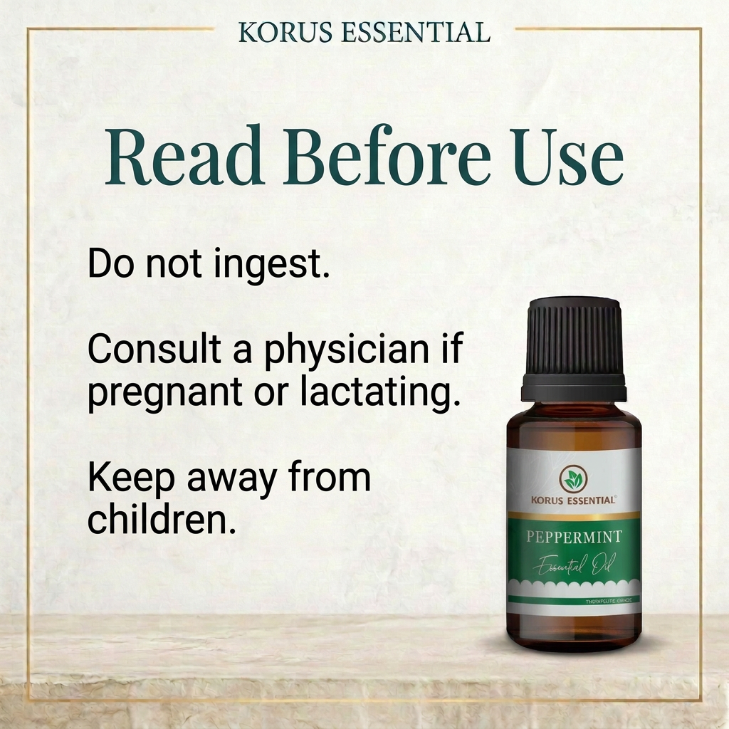 Peppermint precautions