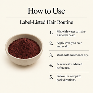 Ratanjot hair routine