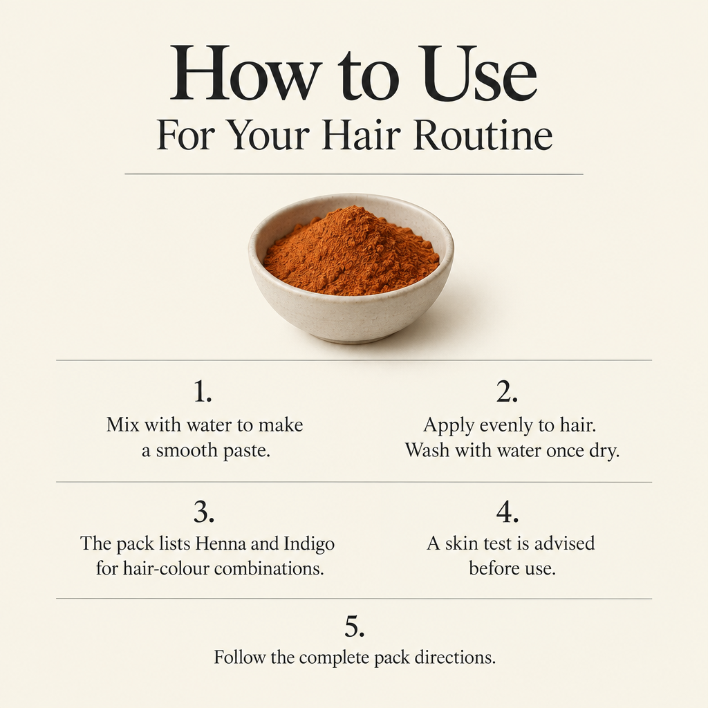 Red Kamala hair routine