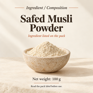 Safed Musli composition