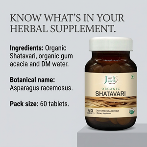 Shatavari verified ingredients only