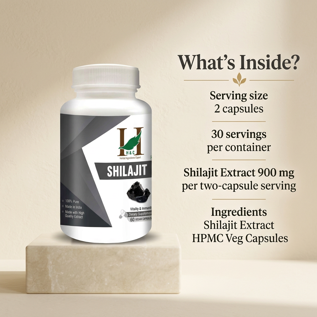 Shilajit capsules 4