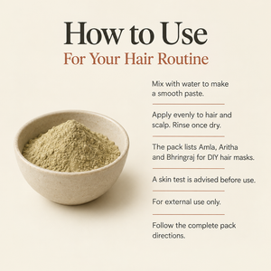 Sidr hair routine