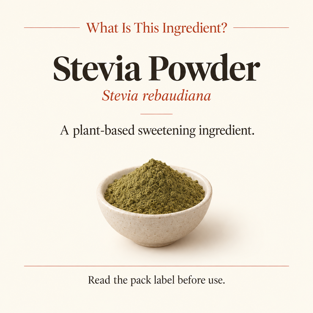 Stevia ingredient introduction