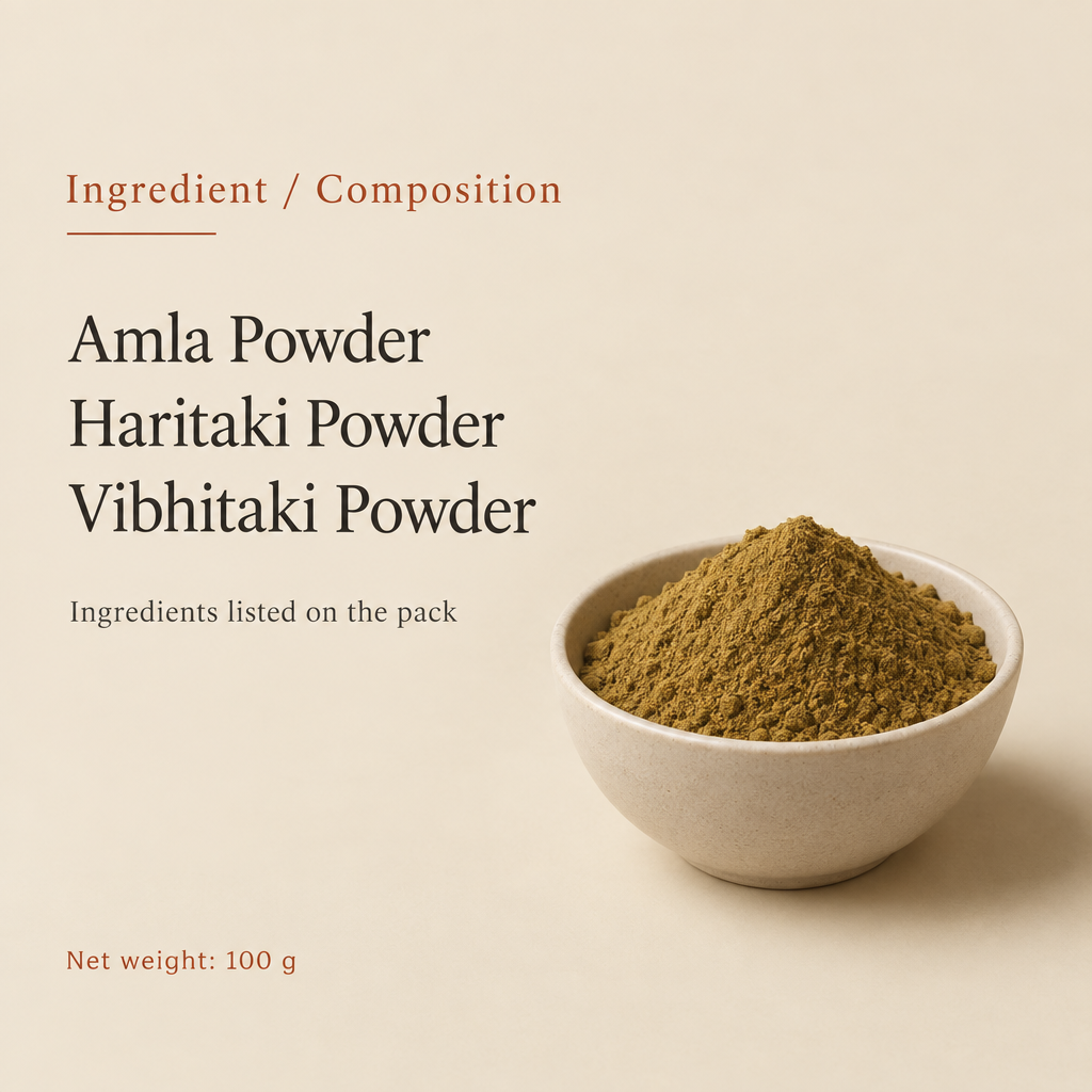 Triphala ingredients