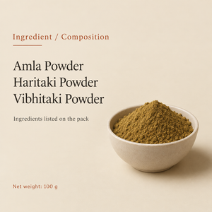 Triphala ingredients
