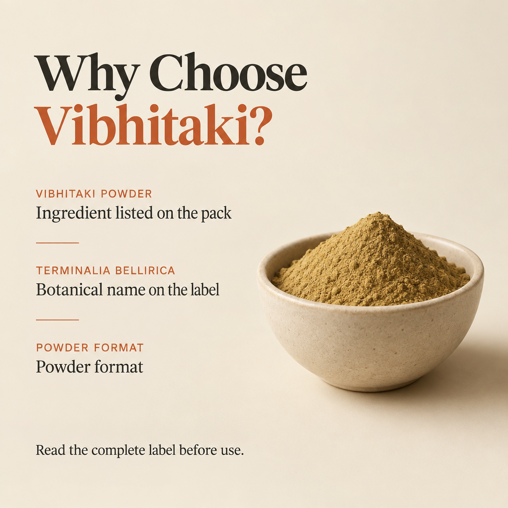Why Choose Vibhitaki